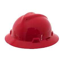 Full Brim V guard MSA Firemen Helmet