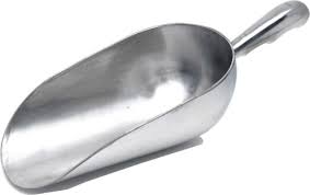 Aluminium scoop 